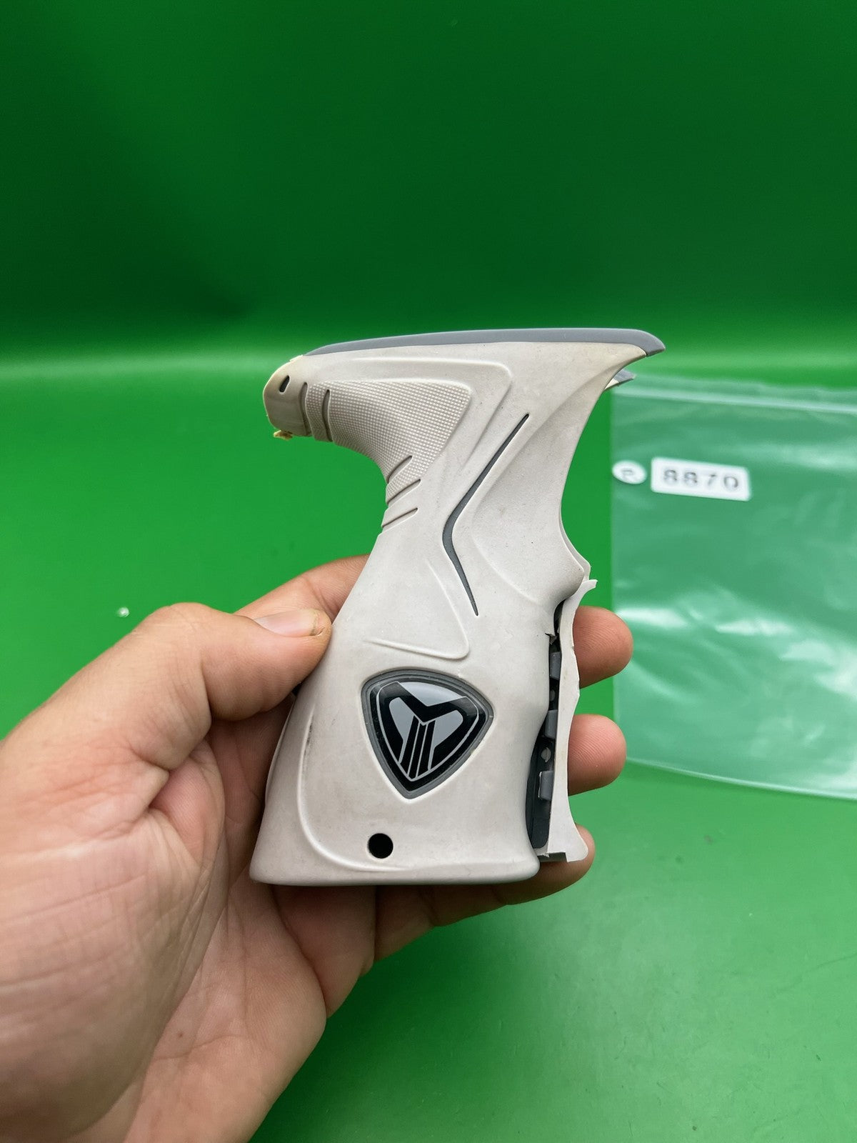 Dye M2 MOSAir M3S M3+ Replacement Sticky Grips White Grey