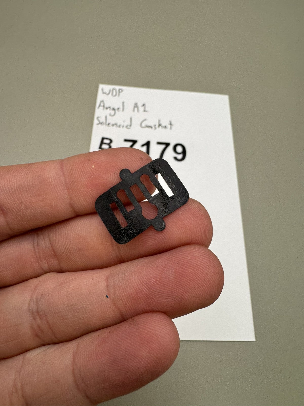 WDP Angel A1 Solenoid Gasket Black