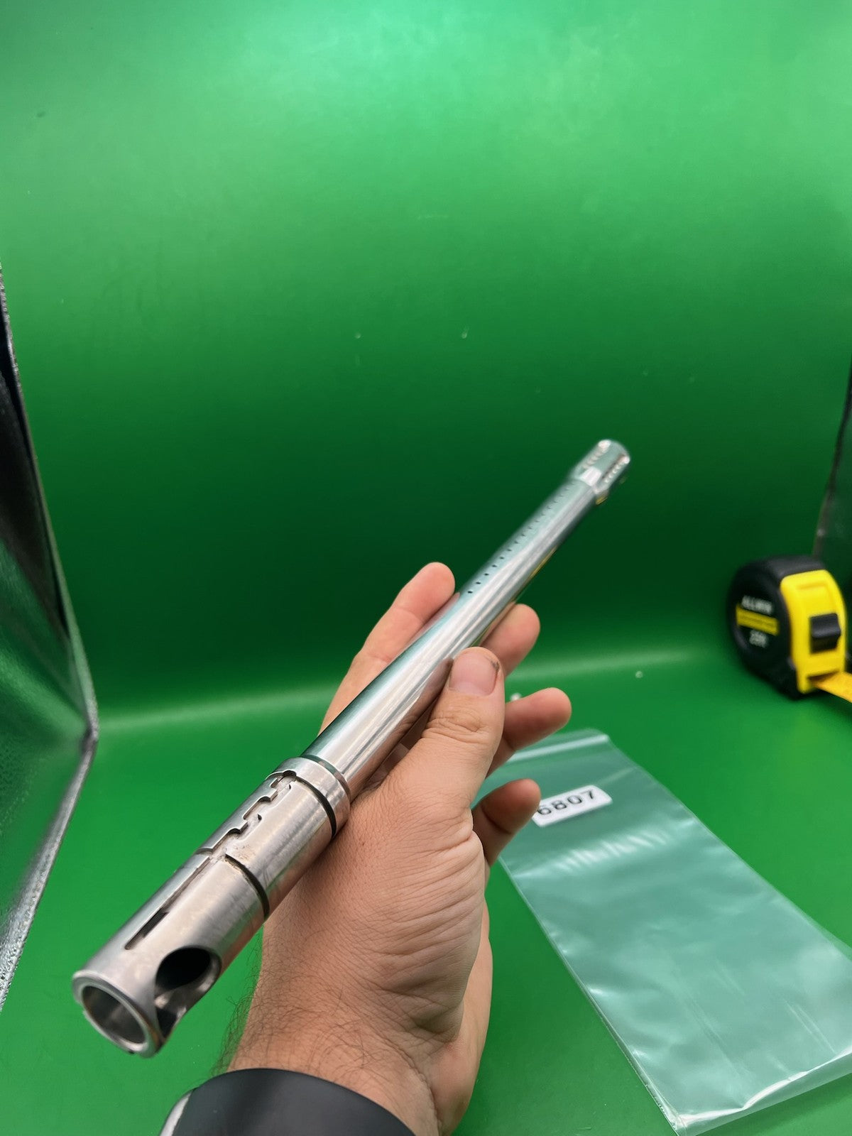 Dye Stainless Steel Paintball Barrel .689 Bore 14in Silver