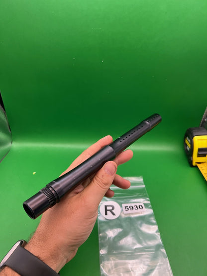 Proto Stock Autococker Barrel - used paintball barrel - black