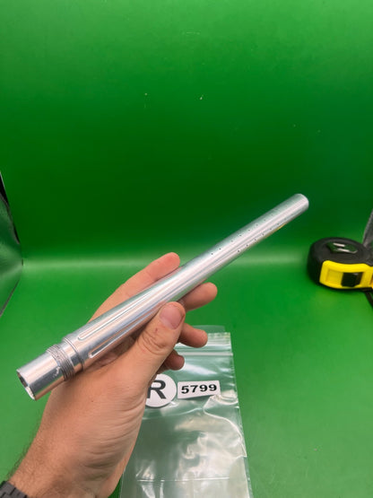 Empire Autococker 14" .691 Silver - used paintball barrel - silver