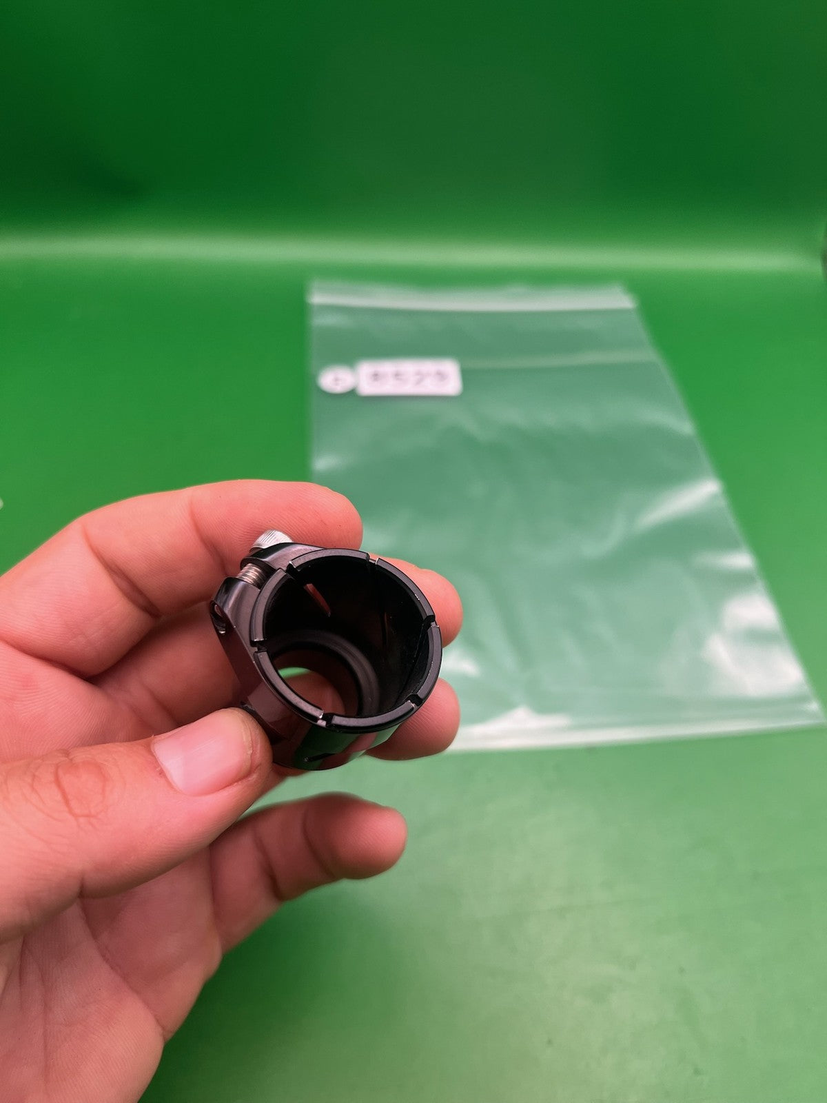 Warrior Ion G Lock Clamping Low Rise Feedneck Black Aluminum