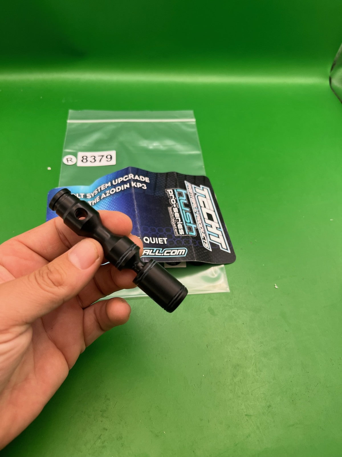 TechT Hush Pro-Series Bolt Upgrade for Azodin KP3 Black
