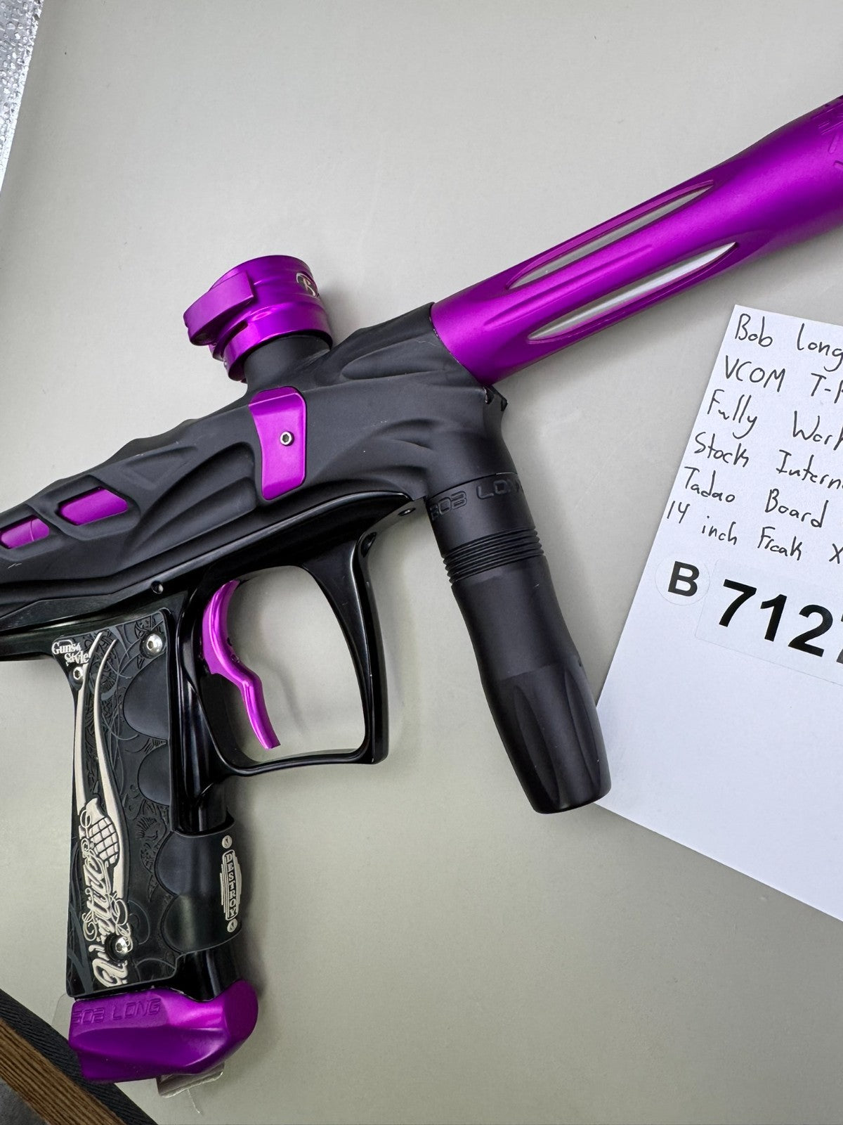 Bob Long VCOM T-Rex V1 Paintball Marker Fully Working