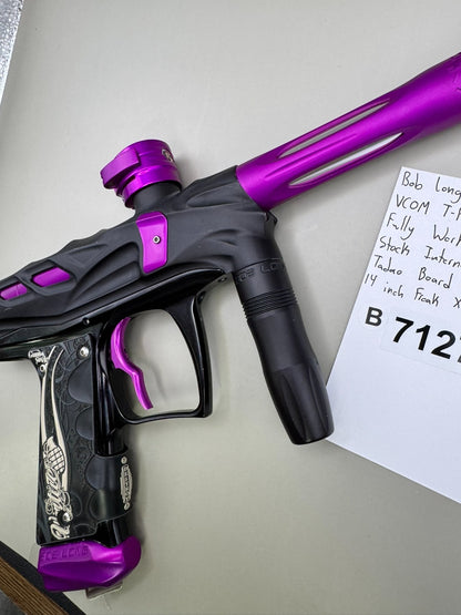 Bob Long VCOM T-Rex V1 Paintball Marker Fully Working