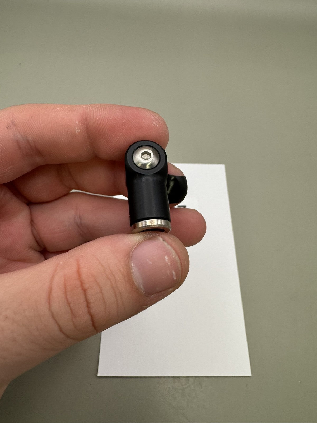 CCM 90Â° Fitting Black
