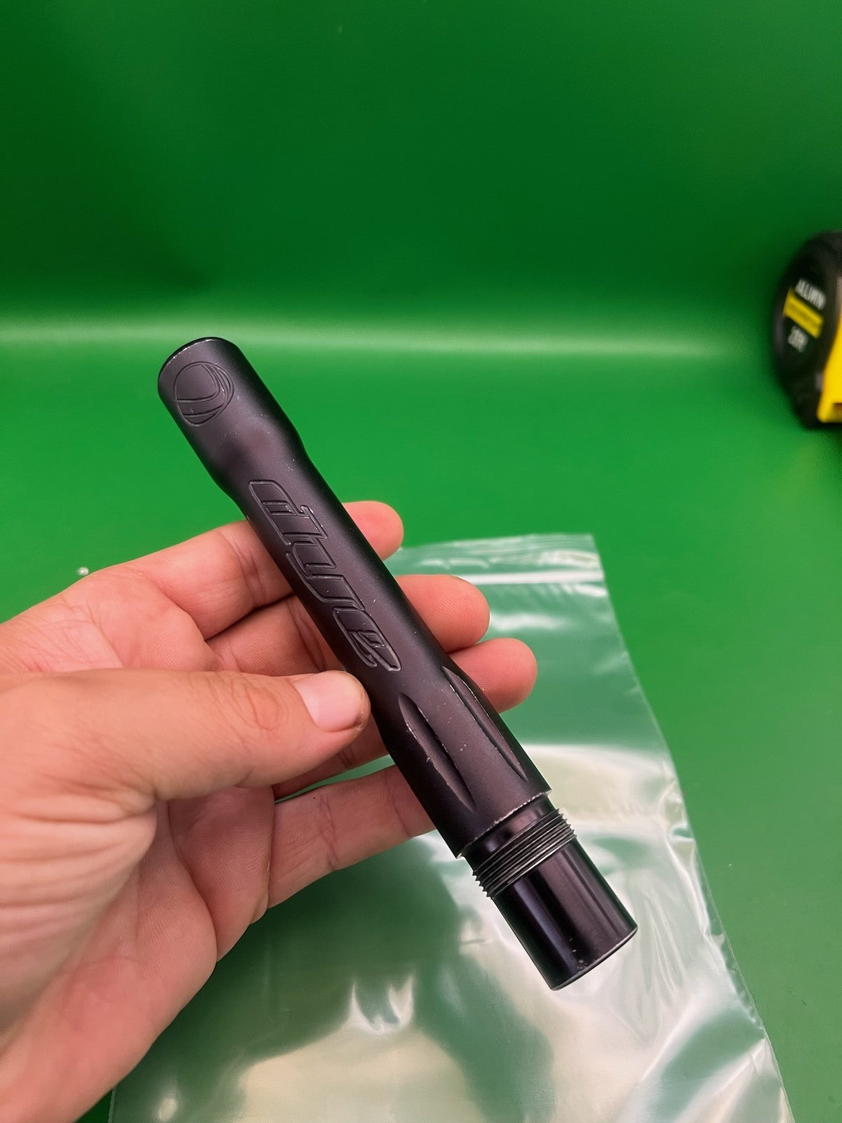 Dye UL Ultralite Barrel Back Black AC Autococker Thread .687 Bore 6"