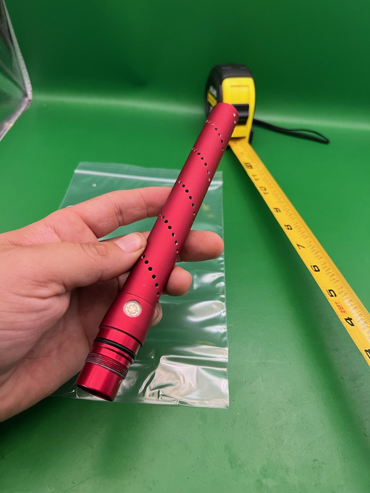 Smart Parts Progressive Paintball Barrel Tip Red 12in