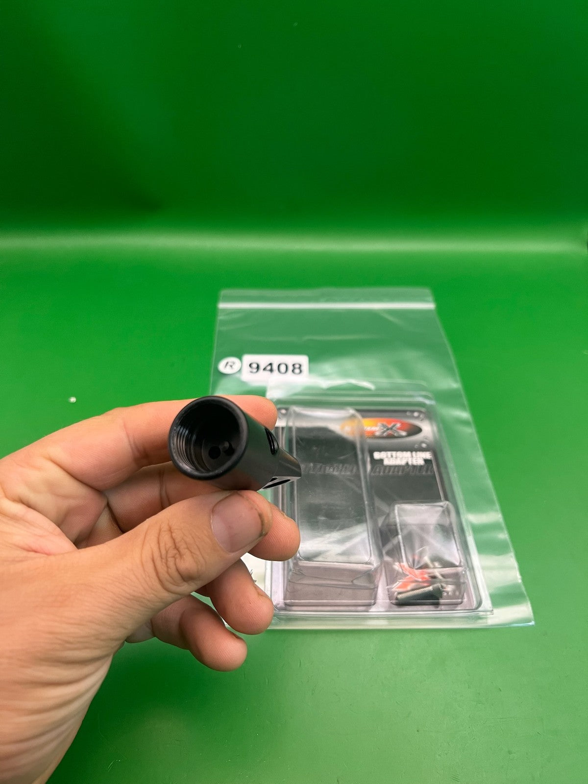 System X Degree Bottom Line Adapter Black Aluminum Paintball ASA