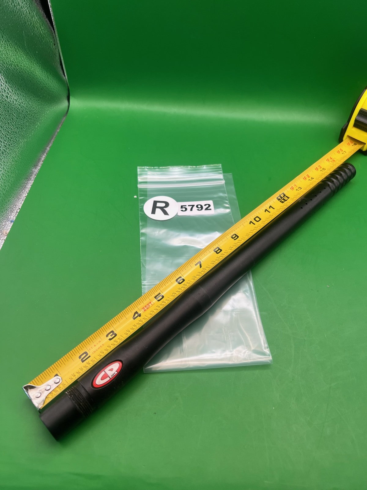 CP Custom Products One Piece Barrel 14" Black - used paintball barrel - black