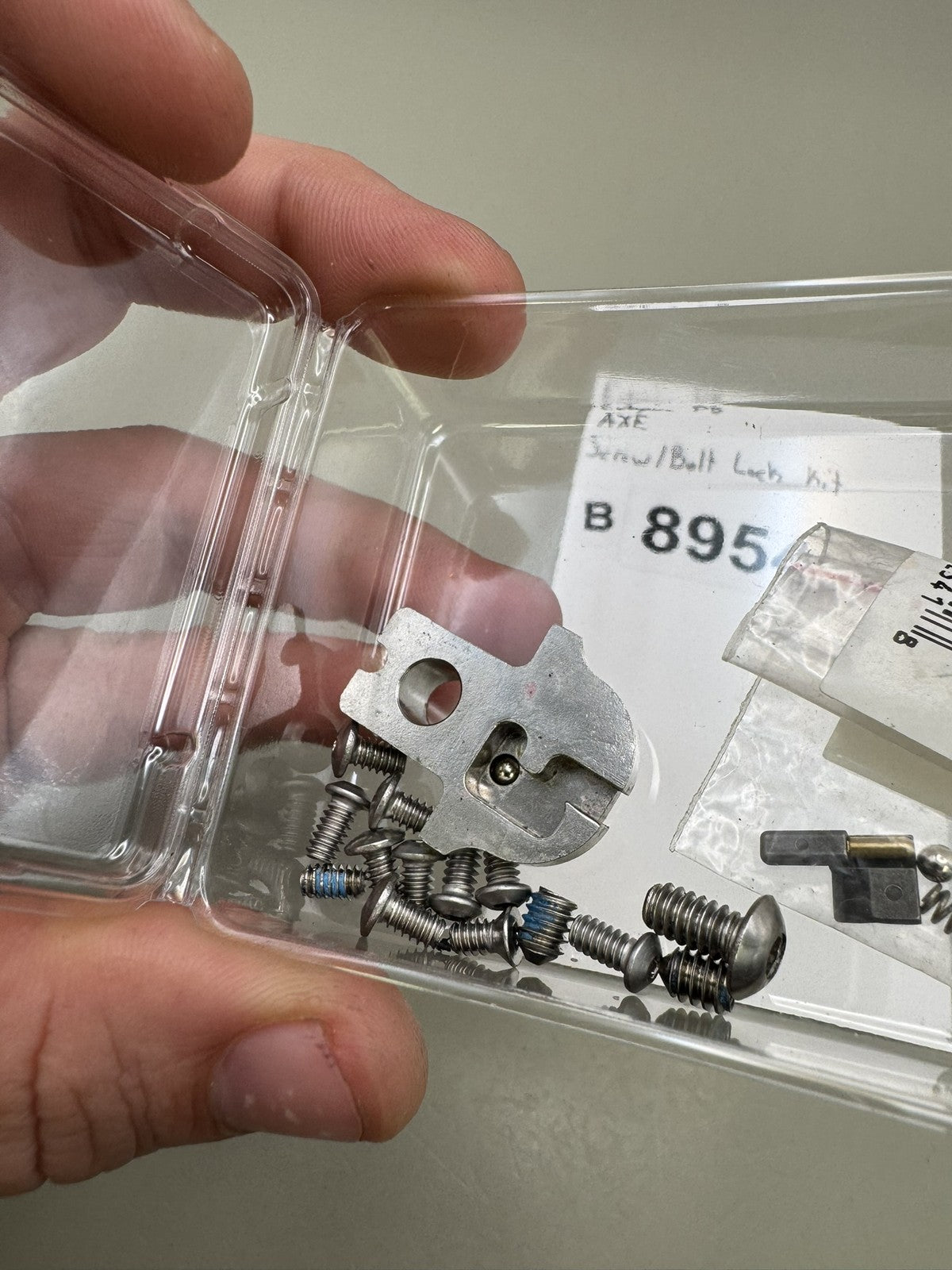 Empire PB AXE Screw/Belt Lock Kit