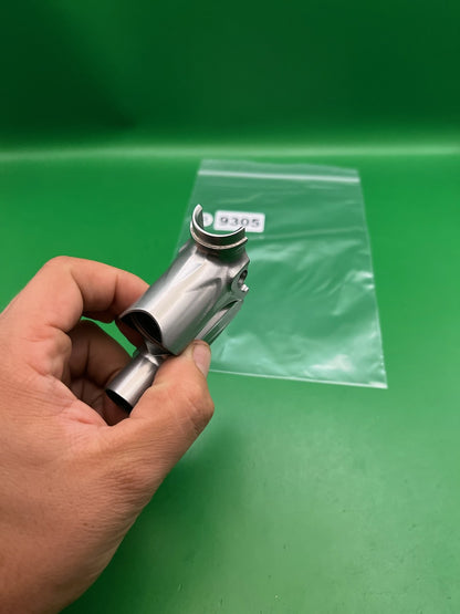 Bob Long G6R Front Half Body Silver Raw Aluminum Paintball Marker Part