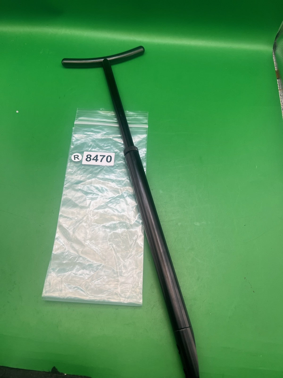 Paintball T Stock Adjustable Black Aluminum T-Handle Pump Rod