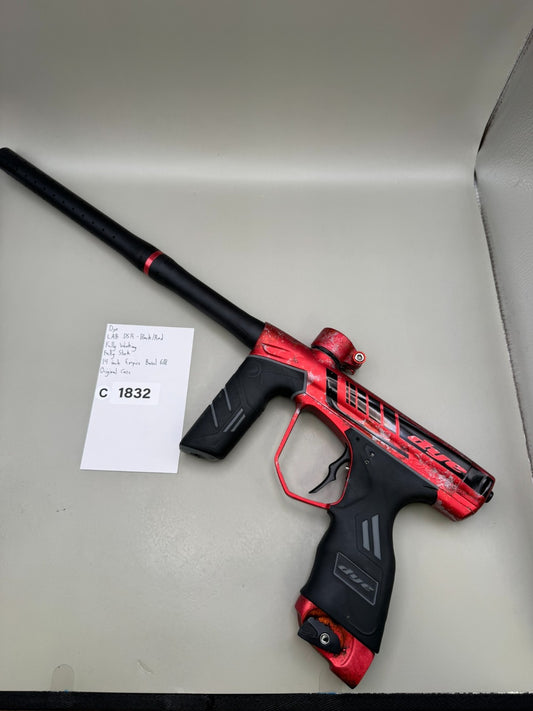 Dye LAB DSR - Black/Red - Paintball Marker Fully Working