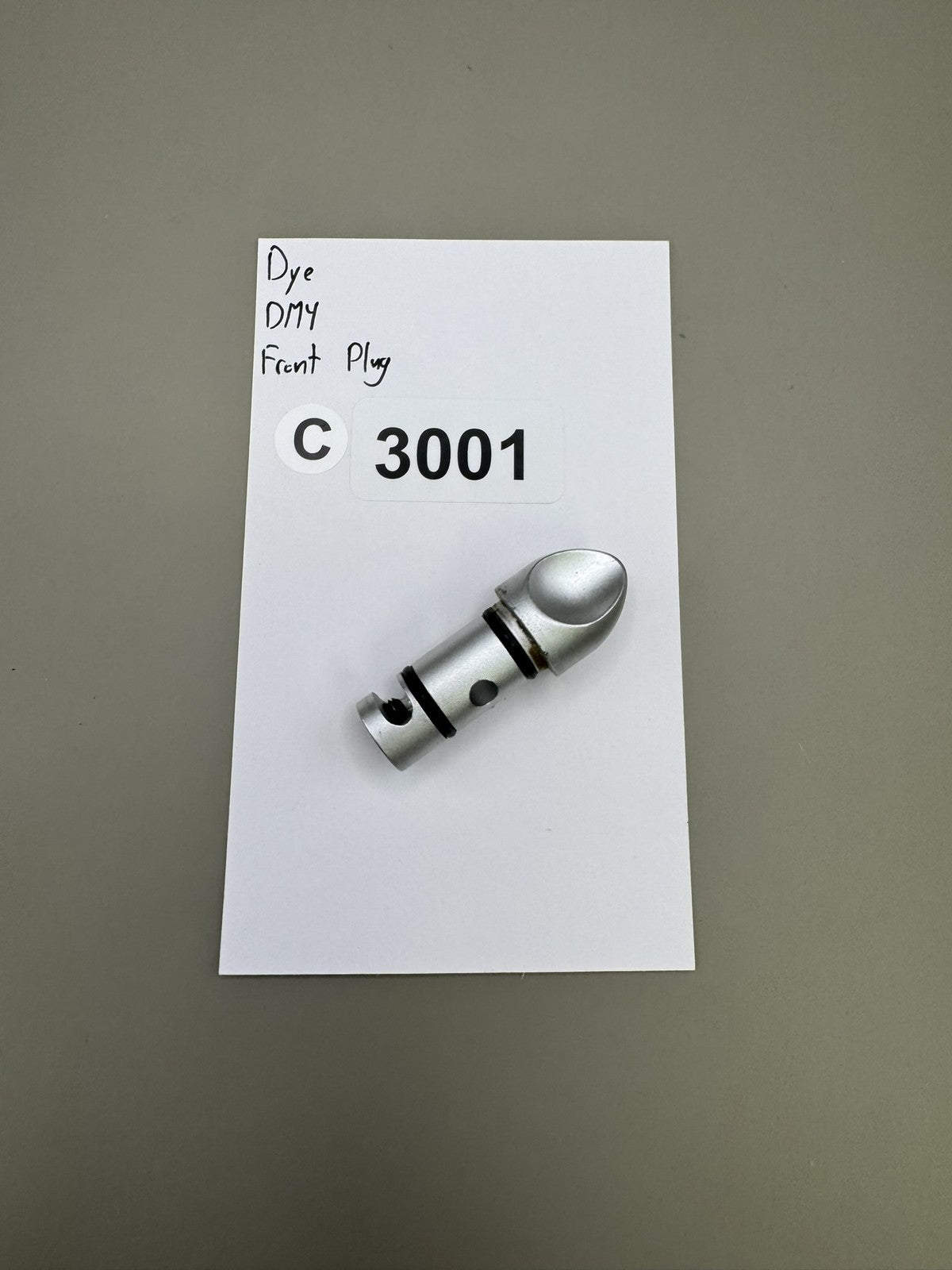Dye DM4 Front Plug Silver Paintball Marker Part