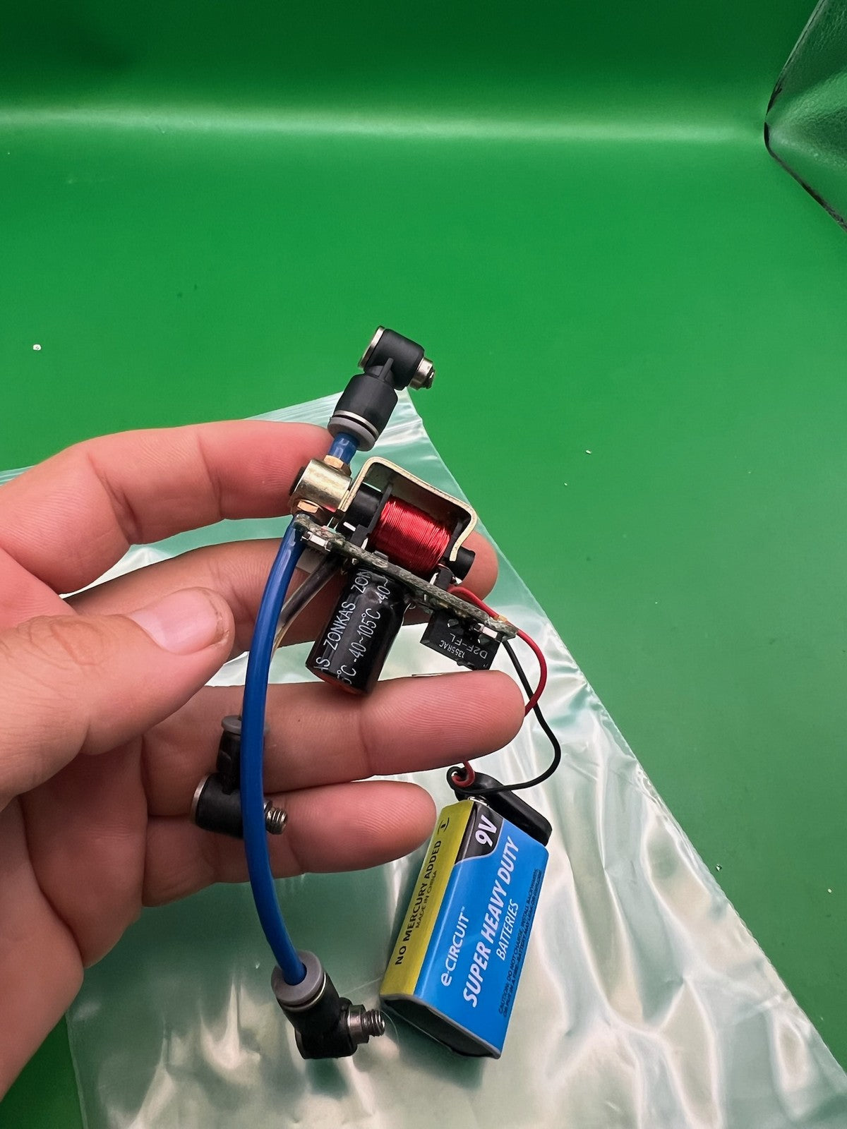 Smart Parts Ion Circuit Board Assembly w/ Solenoid Eyes Fittings Blue Hose
