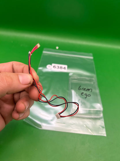 Lv1 Ego Eyes - used paintball eye wire harness - red/black