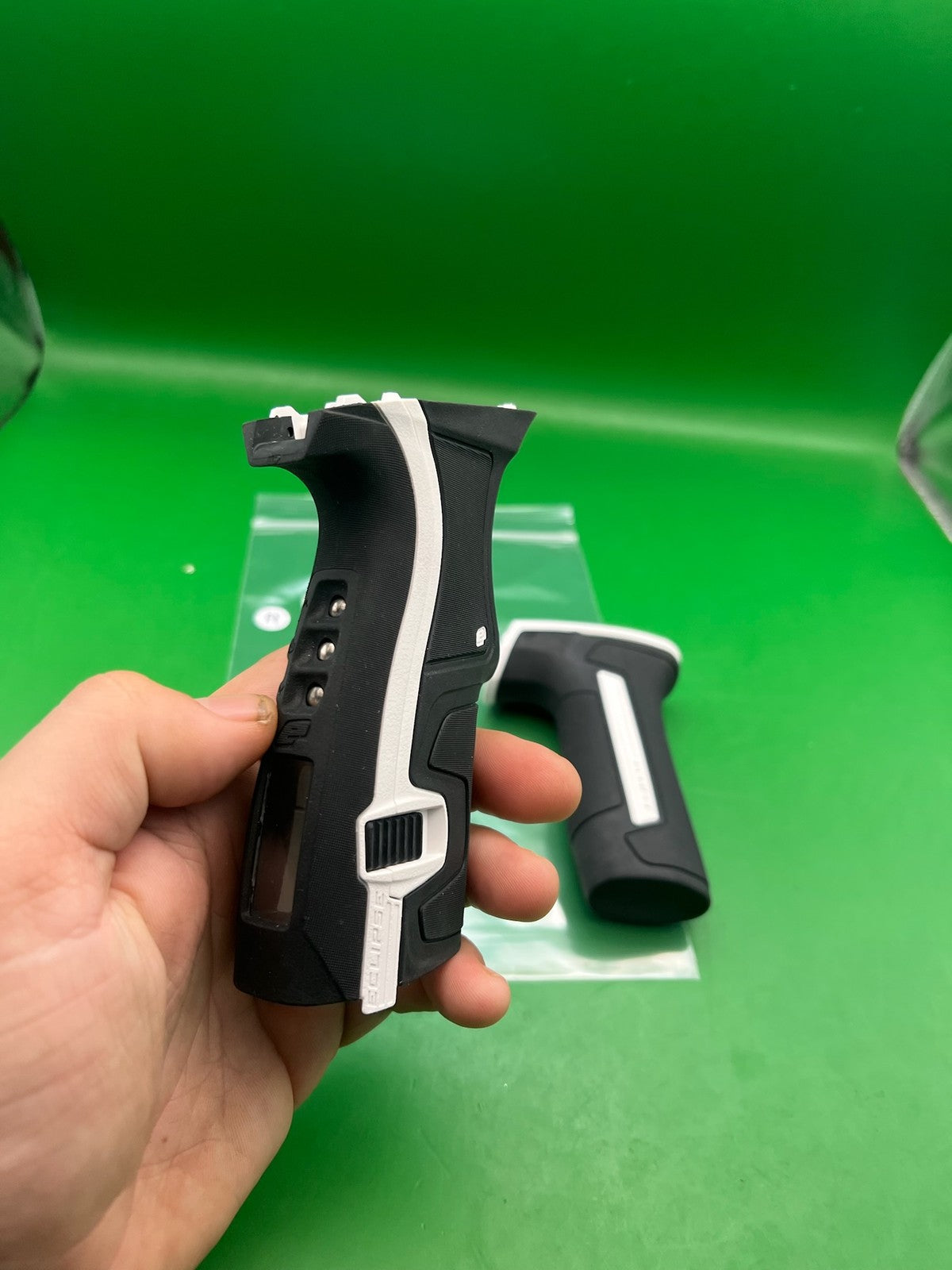 Planet Eclipse Ego Cs2 Rubber Grip Panels Black White