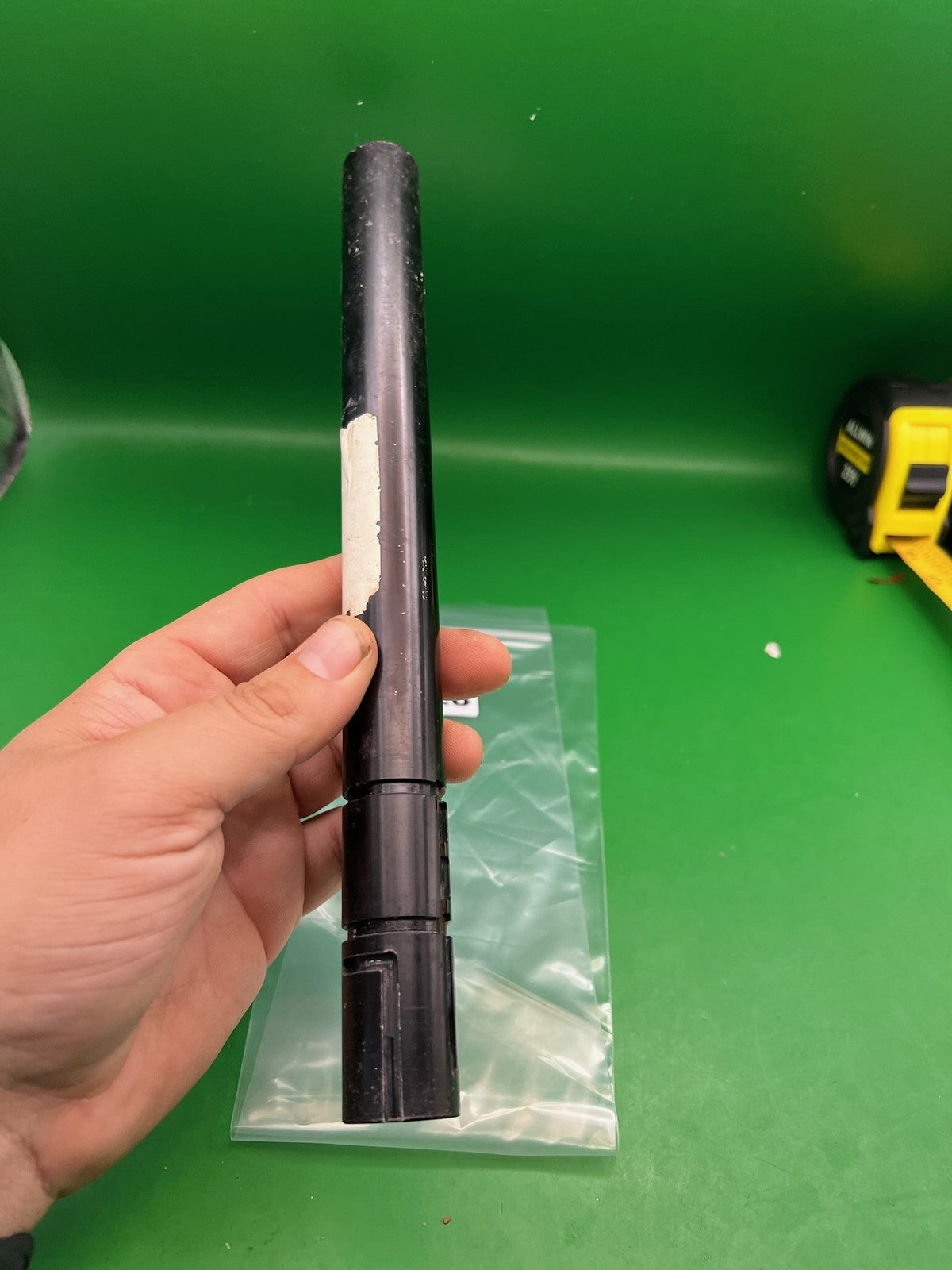 AGD Black Barrel - used paintball barrel - black