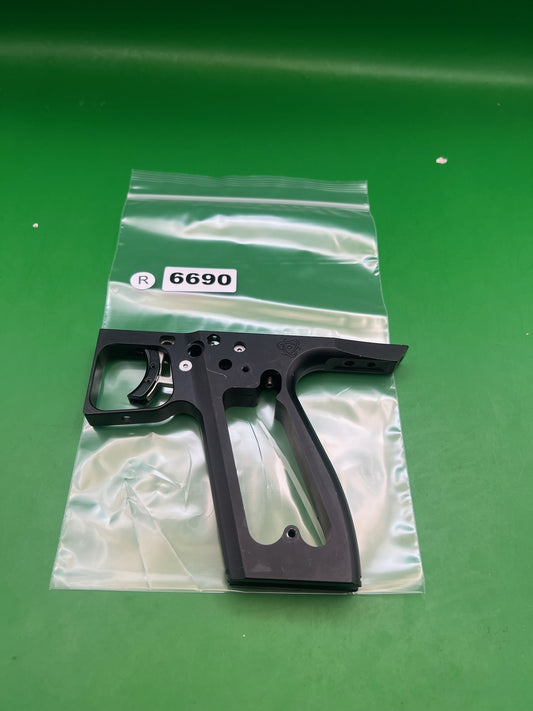 Inception Designs Slider Frame - used paintball trigger frame - black