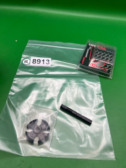 Critical Paintball HALO Rip Drive Knob & Impeller Black