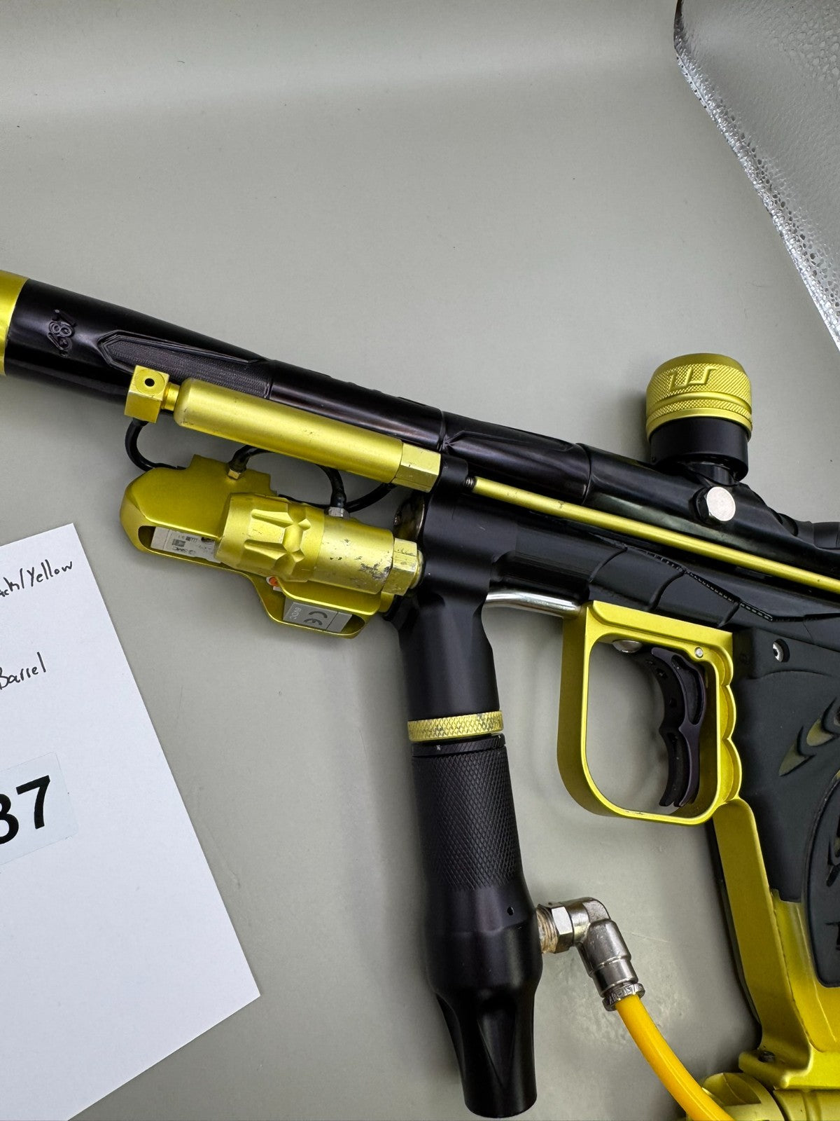 WGP Karnivor Autococker - Black/Yellow - Paintball Marker Fully Working
