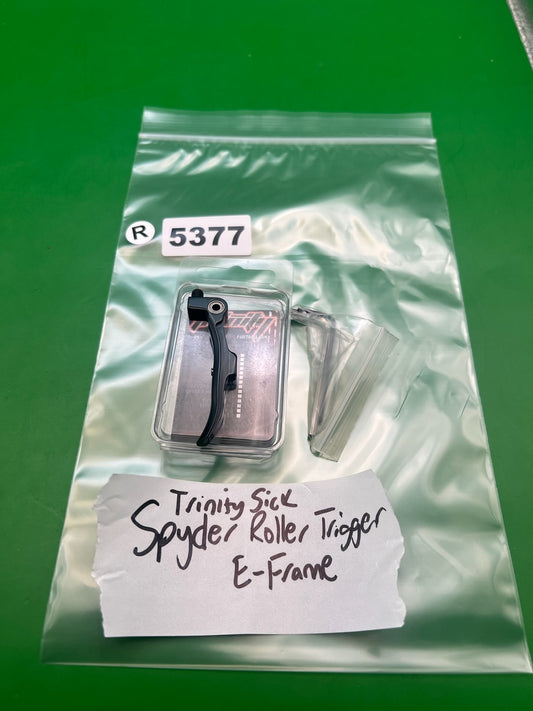 Trinity Sick Spyder Roller Trigger E-Frame Black Aluminum Bearing