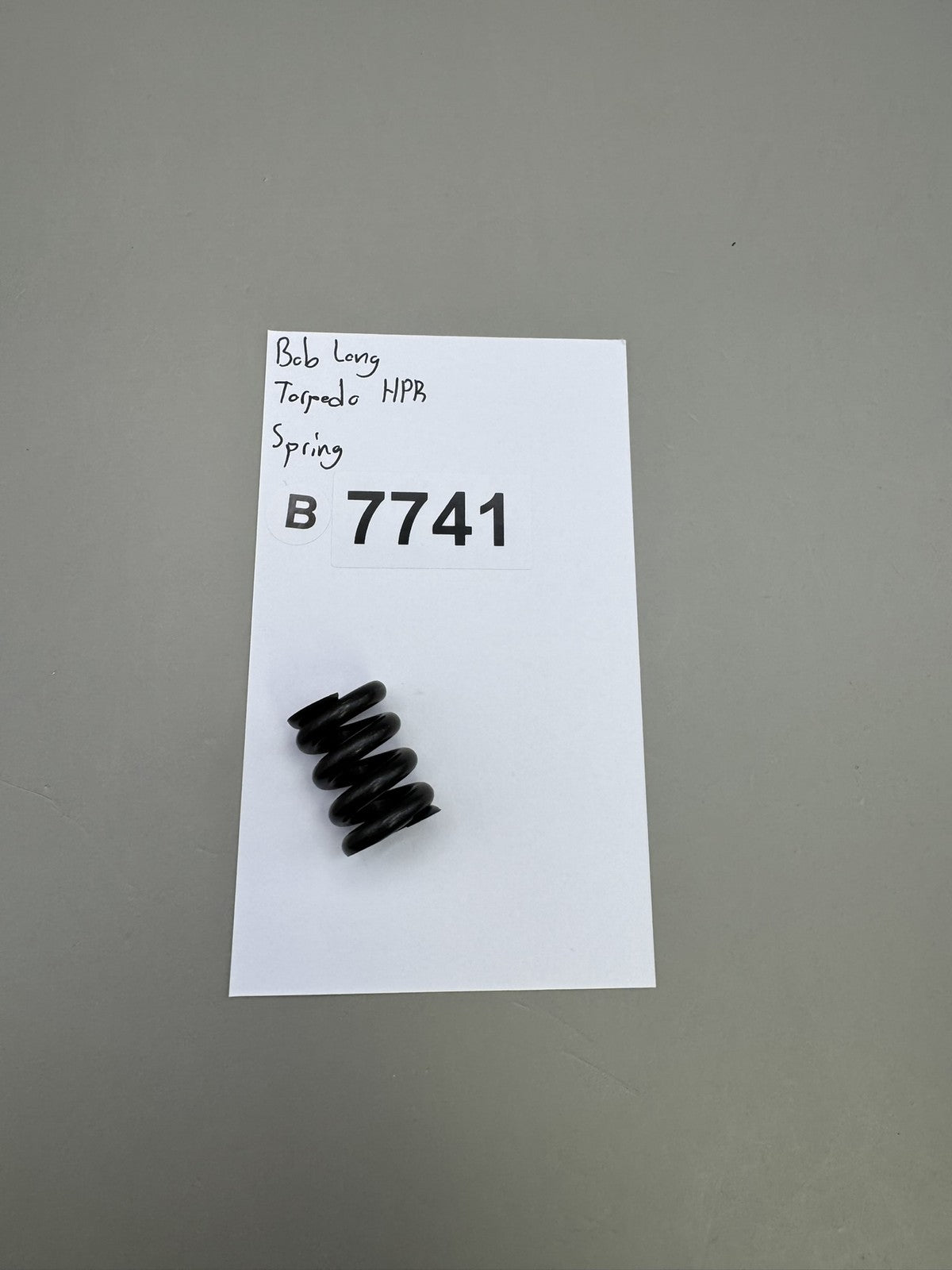 Bob Long Torpedo HPR Spring Black