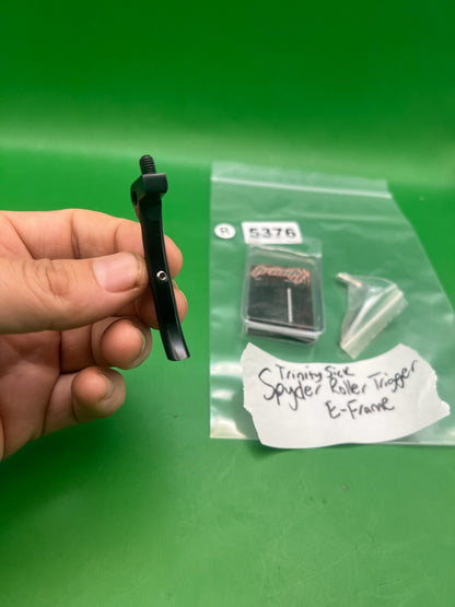 Trinity Sick Spyder E-Frame Roller Trigger Black Aluminum Upgrade
