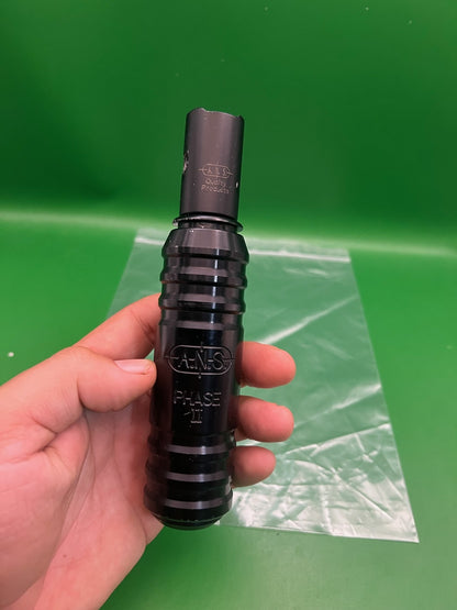 ANS Phase II Inline HPR High Regulator Black Autococker