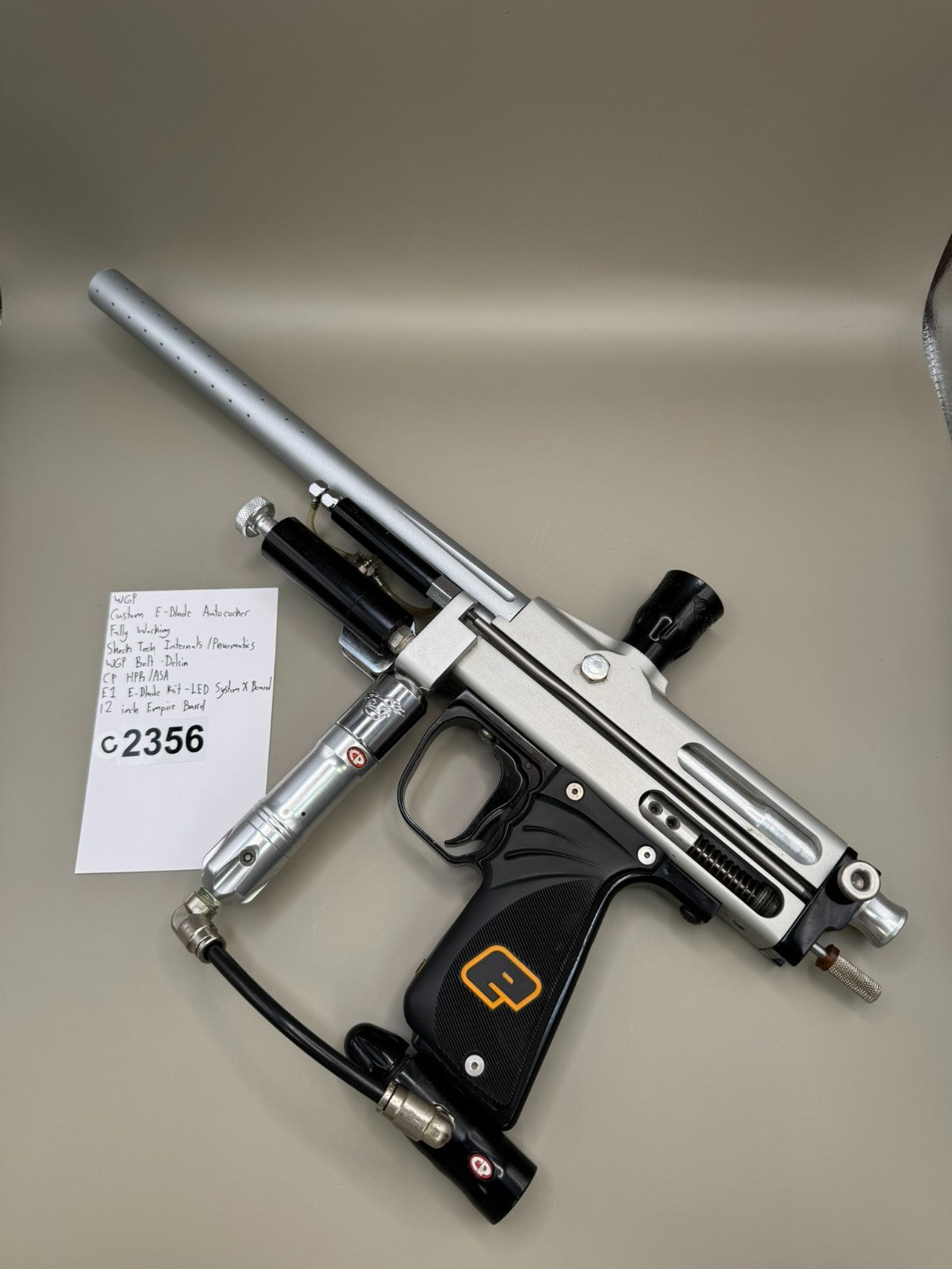 WGP Custom E-Blade Autococker - Paintball Marker Fully Working