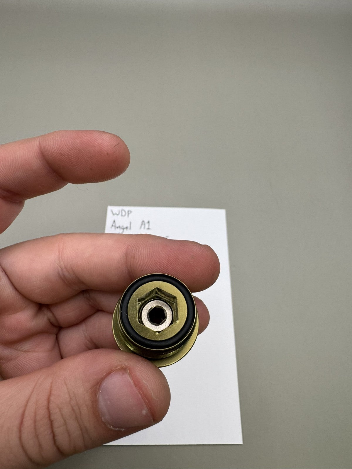 WDP Angel A1 HPR Bottom Cap Gold