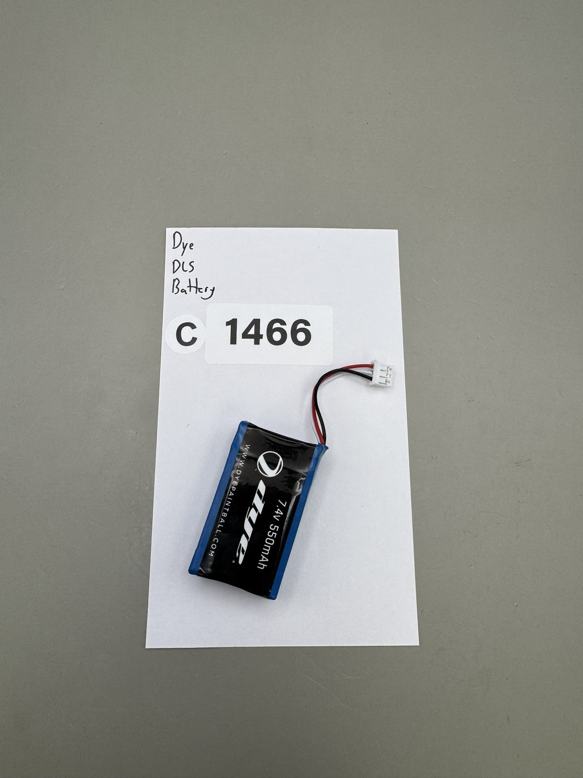 Dye DLS Battery