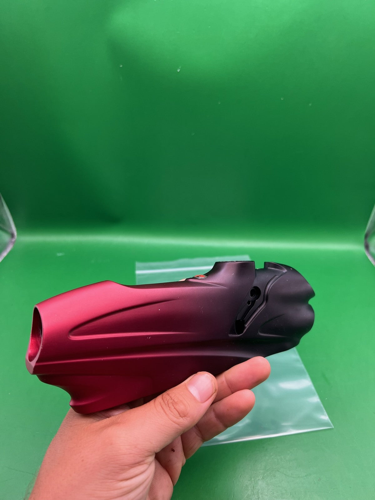 Dye Proto PM5 Marker Body Red Black Fade Aluminum