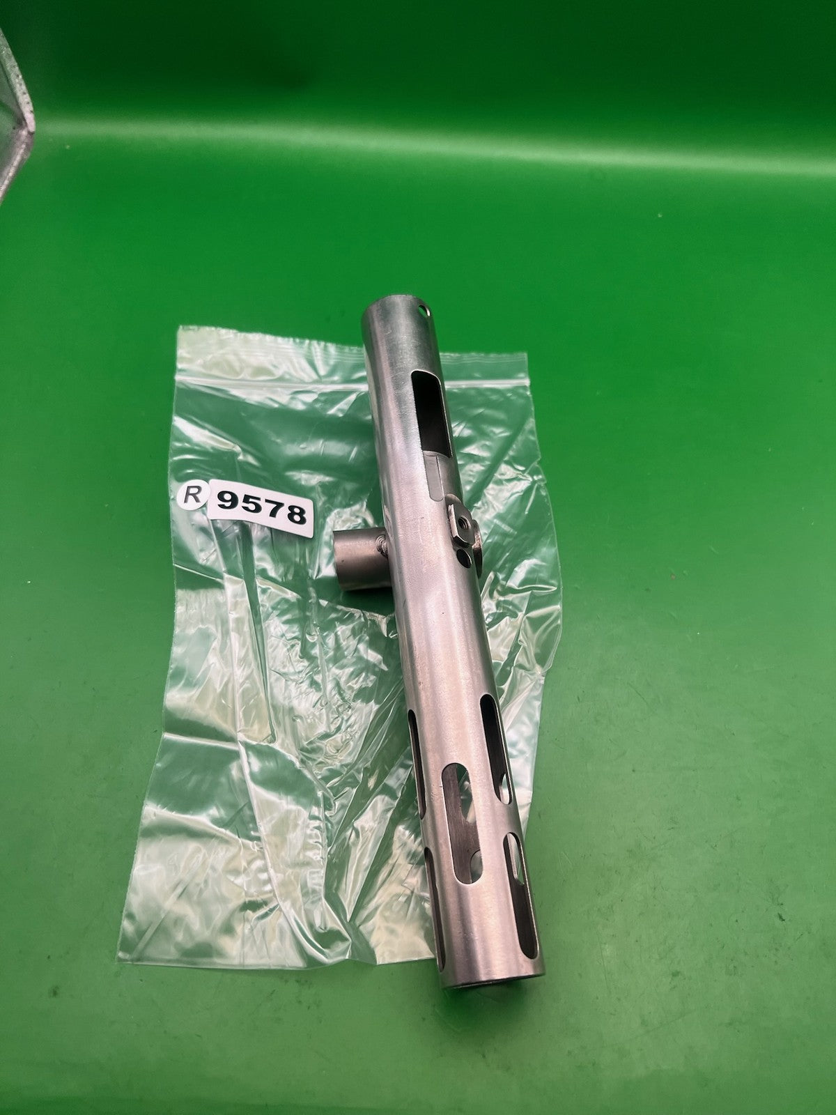 AGD Automag Minimag Body Silver Aluminum Airgun Designs Powerfeed Paintball