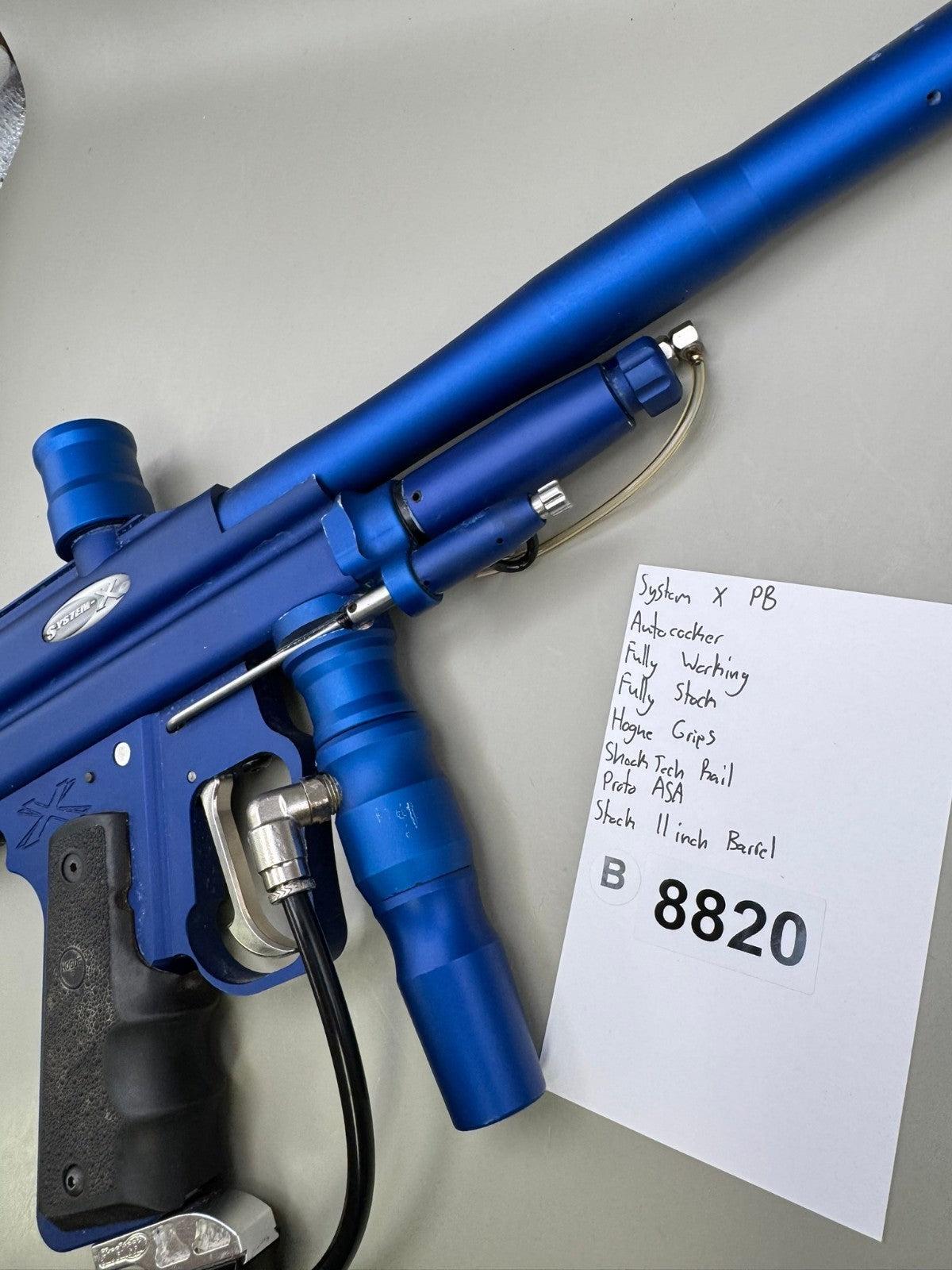 System X PB Autococker - Paintball Marker Fully Working