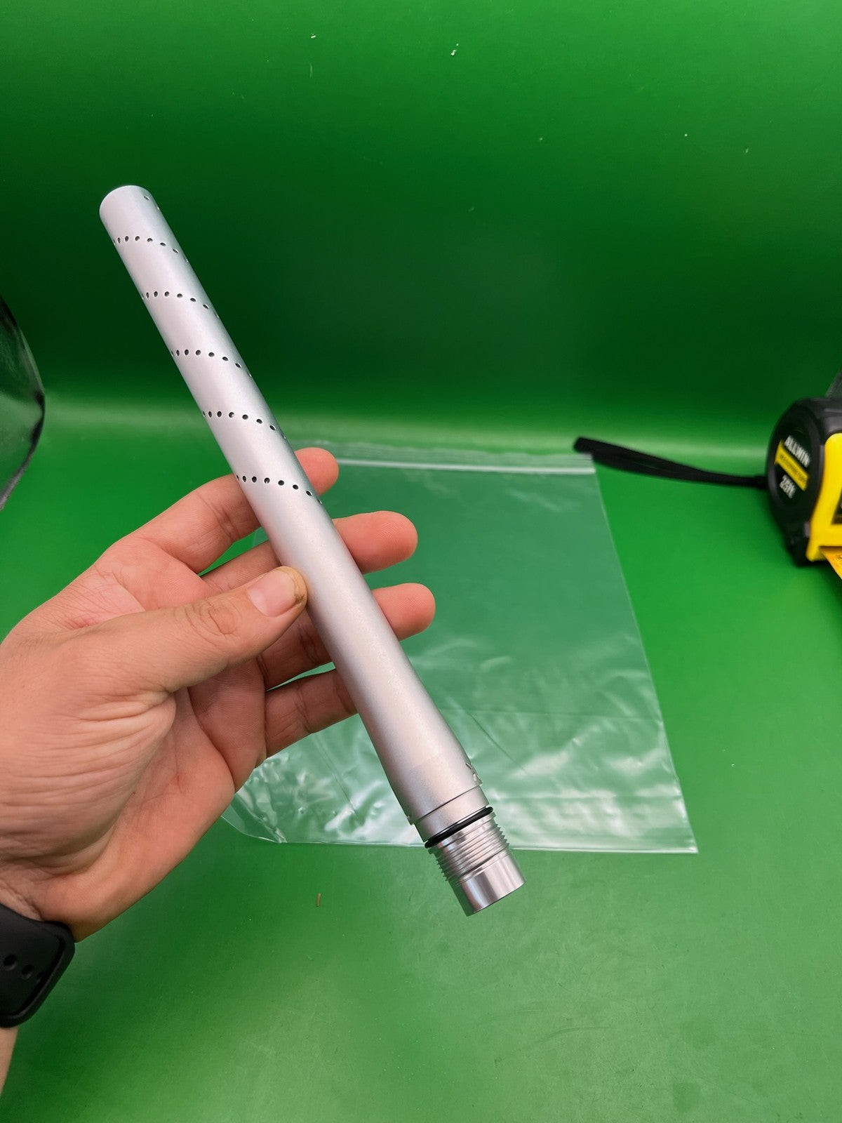 Smart Parts Freak XL 16" Barrel Tip Silver Aluminum AC Thread Ported