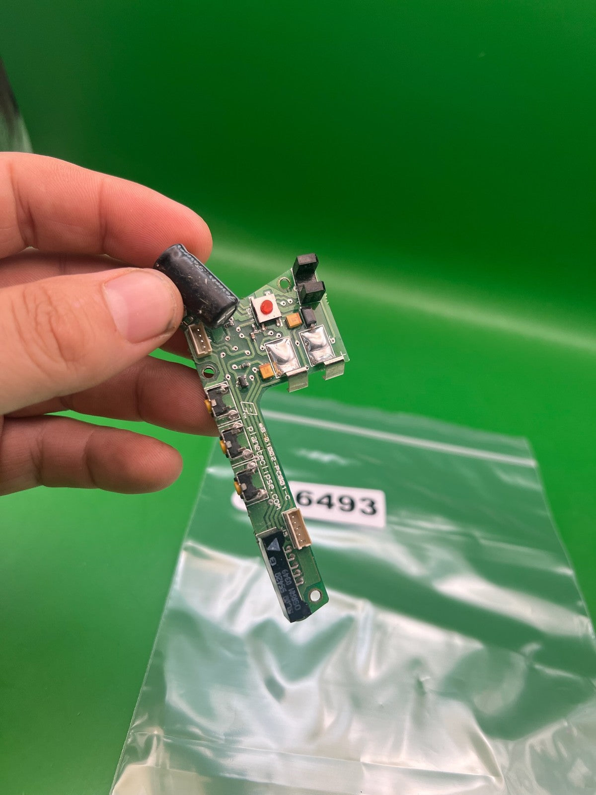 Planet Eclipse E1 Eblade Board - used paintball board - green pcb