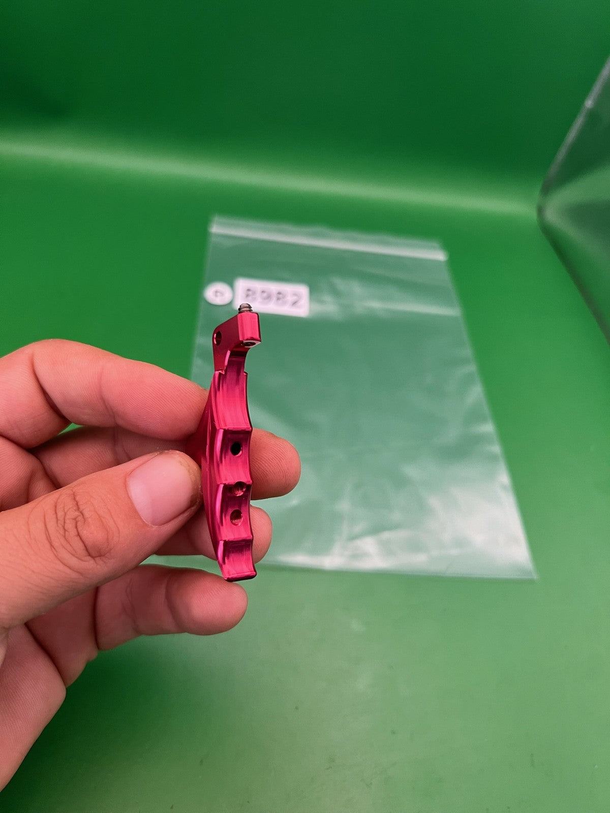 Smart Parts Shocker SFT Aluminum Blade Trigger Pink Anodized OEM