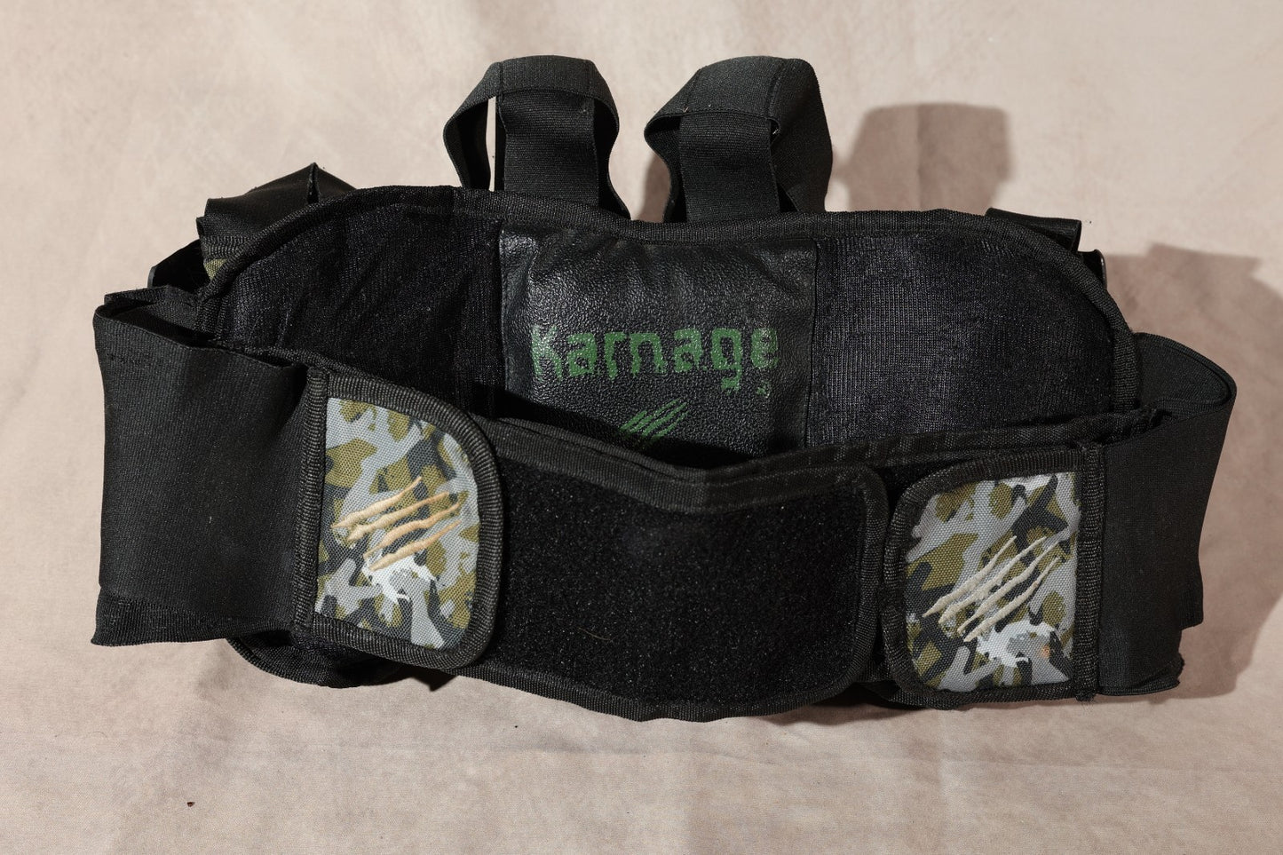 Karnage Paintball Pod Pack Harness Camo with 6 HK Army Pods Bundle