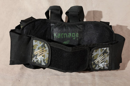 Karnage Paintball Pod Pack Harness Camo with 6 HK Army Pods Bundle