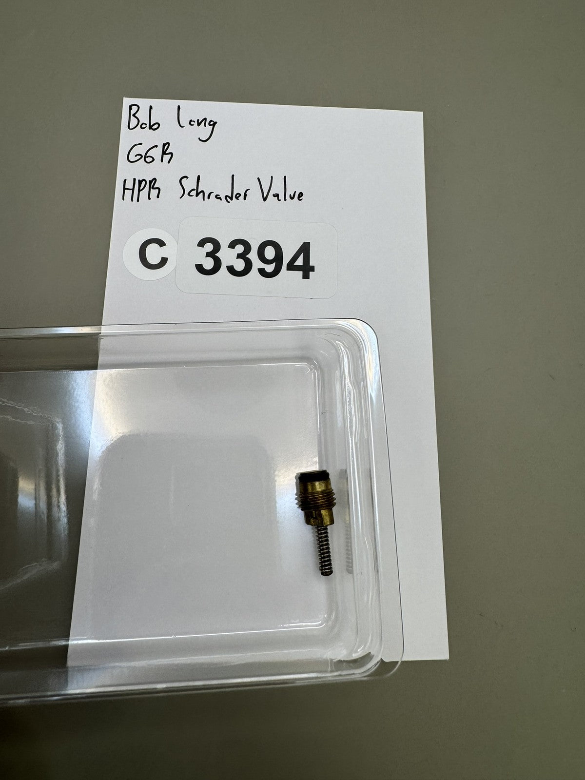 Bob Long G6R HPR Schrader Value