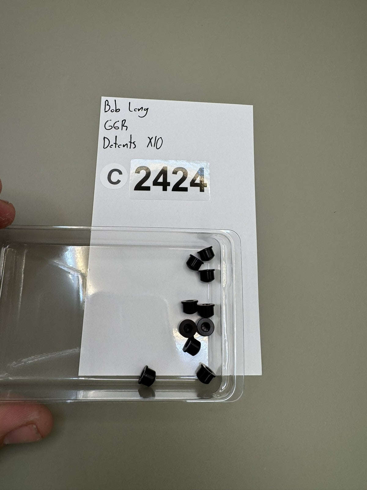 Bob Long G6R Detents X10