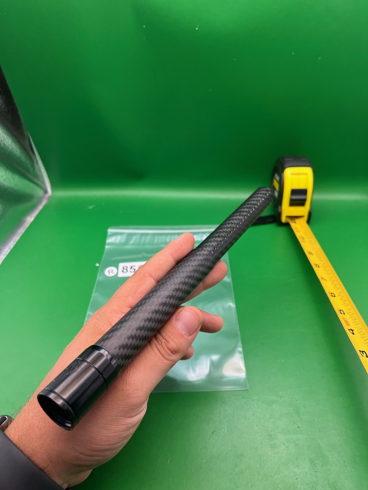 Deadlywind Fibur Carbon Fiber Barrel Black 12" Autococker Thread