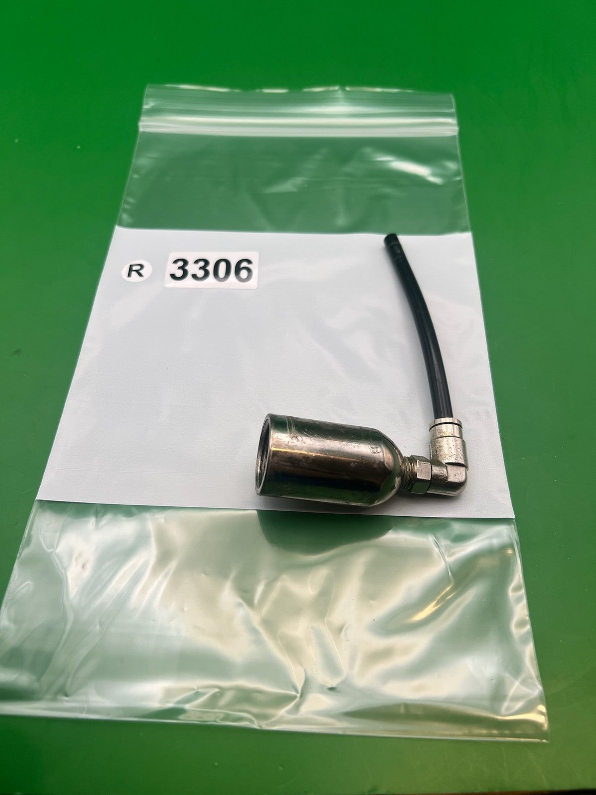 WGP Autococker Birdcage ASA 90-Degree Elbow Fitting Silver Chrome