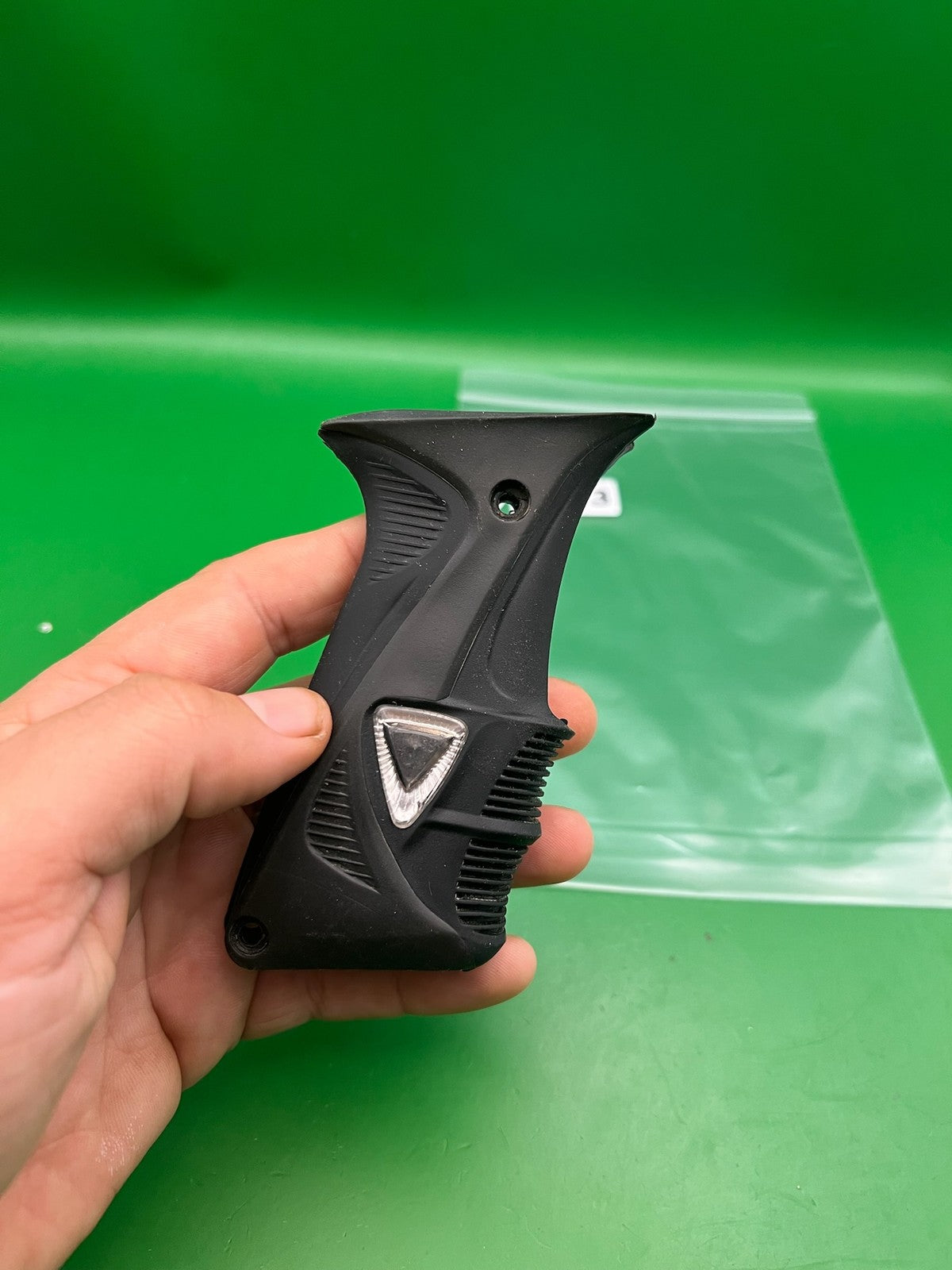Smart Parts DLX Luxe 2.0 Grip Panels Black Rubber Two-Piece Set