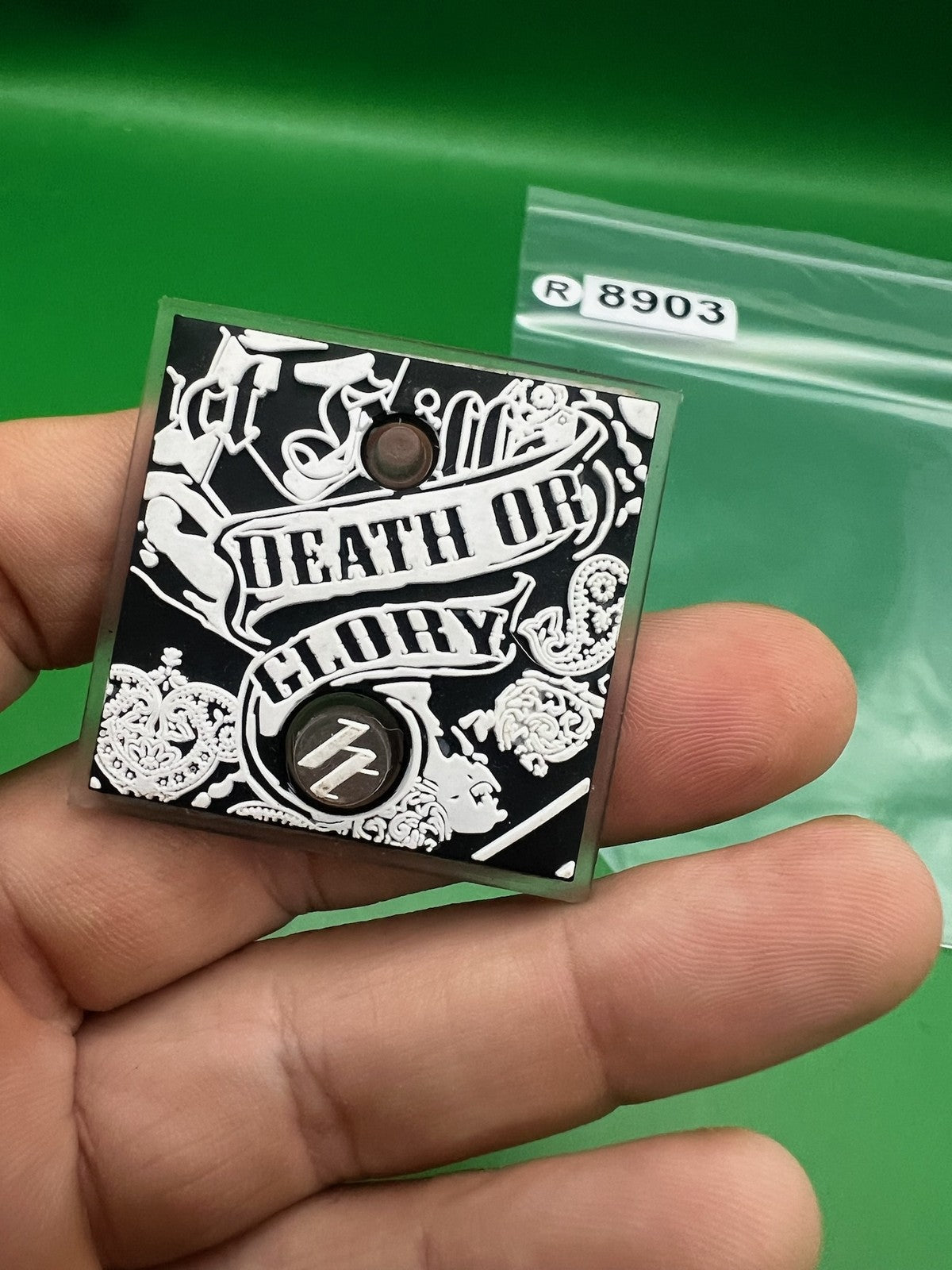 Hybrid Halo Death Or Glory Loader Face Plate Black White