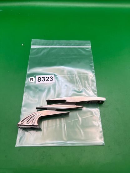 CP Custom Products Lightning Drop Forward Silver Aluminum Paintball