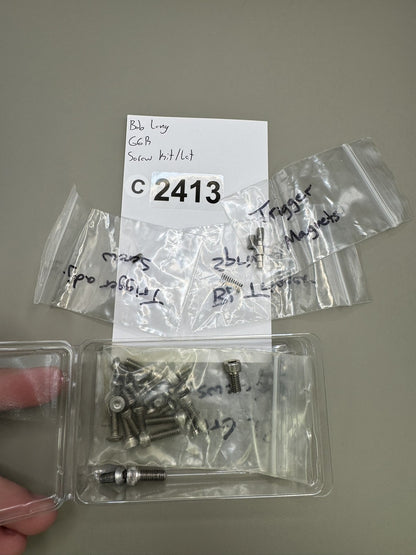 Bob Long G6R Screw kit/lot