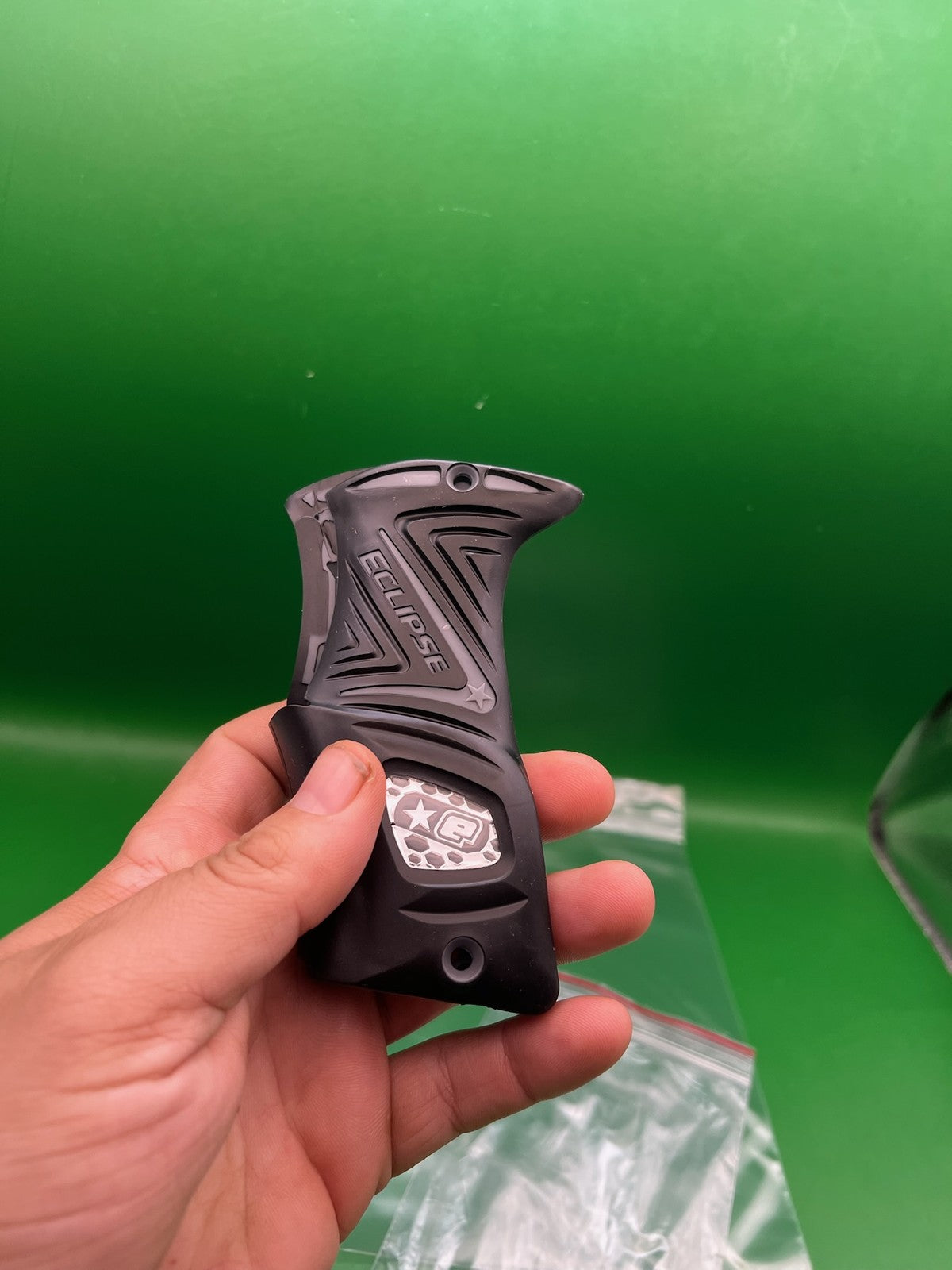 Planet Eclipse Ego11 Geo3 Rubber Grip Black